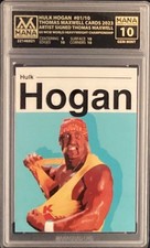 2023 HULK HOGAN 1/1 0 Mana 10 Gem Mint Thomas Maxwell Auto not PSA picture