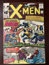 X-Men #9 (Read. Missing Two Non-Story Pages) Silver Age Marvel Comic 1965 VG-* picture