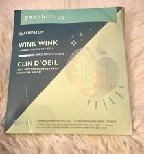 PATHOLOGY Flashpatch Wink Wink 5 Minute 2 pair AM/PM Eye Gels NEW In Box picture