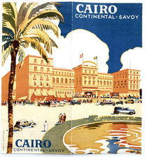 Lovely Vintage Colorful Travel Brochure