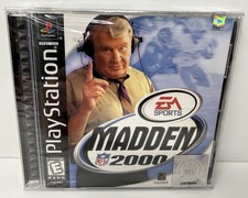 Madden NFL 2000 PS1 SEALED Brand NEW Sony PlayStation PSX picture