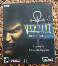 Vampire The Masquerade Redemption, 2000, Big Box, New & Factory Sealed As Shown picture