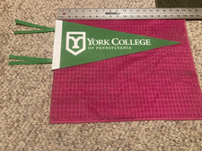 YORK COLLEGE OF PENNSYLVANIA Pennant The Spartans of York, PA - Fast Shipper picture