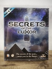 SECRETS OF THE LUXOR Puzzels Secrets Labyrinths -PC 1996 - Mohave in Big Box NEW picture