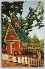 Mary Had a Little Lamb Schoolhouse Fairyland Forest Conneaut Lake PA picture