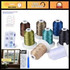 Heavy Duty Upholstery Repair Thread - UV Resistant, 250 Yards, Indoor/Outdoor Se picture