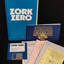 Zork Zero Macintosh Mac Infocom Computer Game Complete Disk Box picture