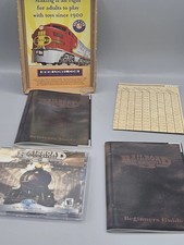 Railroad Tycoon 3 (PC, 2003) CD-ROM – Complete in Box w/ Manuals / Map Tree picture