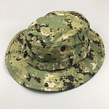 NEW US NAVY NWU Type III AOR2 Woodland Boonie Hat SUN COVER size XL Xlarge GI picture