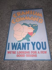 EPCOT CENTER CRANIUM COMMAND WONDERS OF LIFE DISNEY POSTER EVENT picture
