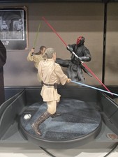 Star Wars DUEL OF THE FATES DIORAMA Episode I Sideshow Collectibles Statue 2008 picture