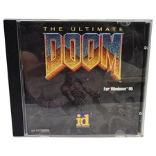 The Ultimate Doom PC CD-ROM Windows 95 id Software GT Interactive TESTED picture