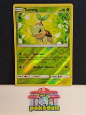 Turtwig Reverse Holo 6/156 Ultra Prism Pokémon Card English NM Rare TCG Pokemon picture
