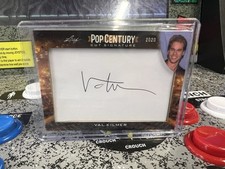2020 Leaf Pop Century Cut Signatures Val Kilmer Autograph Auto NM-MT picture