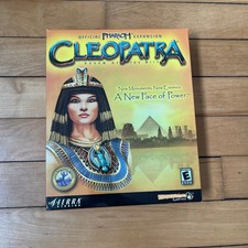 Cleopatra Queen of the Nile Official Pharaoh Expansion PC Big Box Sierra 2000 picture