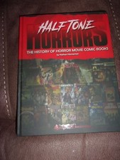 HALF TONE HORRORS - THE HISTORY OF HORROR MOVIE COMIC BOOKS-VERY RARE picture
