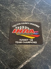 Chilton County Dragway Alabama  Iron On Patch Rare IHRA 2008 Summit Champions picture