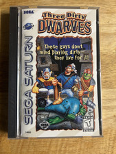 Three Dirty Dwarves (Sega Saturn, 1996) CIB picture