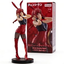 20cm Chainsaw Man Makima Bunny Girl Sitting PVC Anime Figure Collectible picture