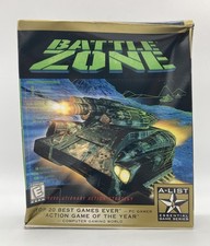 Battlezone PC Big Box Activision Classic Strategy Game Windows 95/98 Vintage picture