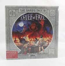 SEALED 1988 The Bards Tale III 3 Thief of Fate Apple II Big Box PC picture