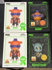 TMNT Bebop and Rocksteady Chase Thrilljoy PIX Vinyl Figure Lof  picture