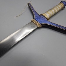 Vintage Metal Sword Movie Prop Cosplay Plays 32