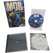 Mob Enforcer PC CD-ROM 2004 Game Complete with Inserts Tested Working picture