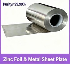 99.99% High Purity Zinc Foil Zn Metal Sheet Plate For Lab Scientific Research picture