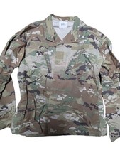 US Army OCP Multicam Combat Uniform Coat Jacket Large Long Military Blouse picture