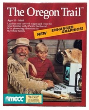 The Oregon Trail (1988) IBM PC XT AT PS/1 PS/2 MECC Complete RARE + Inserts  VGC picture