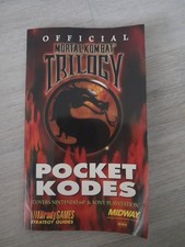 1996 Mortal Kombat Trilogy Pocket Kodes for Nintendo 64 & Sony PlayStation picture