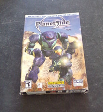PlanetSide PC Game 2003 Original Big Box Complete CIB Vintage Collector's Mint picture