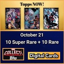 Topps Marvel Collect TOPPS NOW 2026 October 21 Gold And Silver 20 Cards picture
