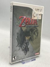 Nintendo Wii The Legend Of Zelda Twilight Princess White Case Light Japan picture
