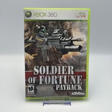 Soldier Of Fortune Payback - Microsoft Xbox 360 Pristine Tested 1Y Guarantee picture