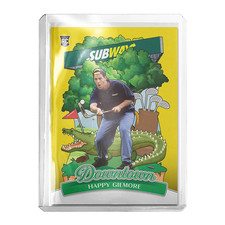 Custom Happy Gilmore Adam Sandler Novelty Non Holo Yellow Golf Downtown Card picture