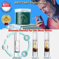 ANTI TAR TripleGuard Disposable Cigarette Filter Tips – Tar Trap (50 Count) picture