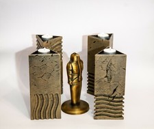 Fifth Element Elemental Stones for tealight candles with 5th Element statue picture