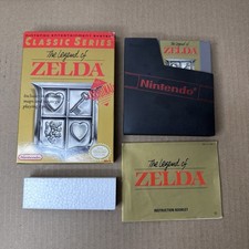 Legend of Zelda Nintendo NES 1992 Classic Series Tested w/ Box and Manual, CLEAN picture