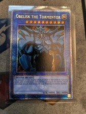 Yu-Gi-Oh Obelisk the Tormentor LC01-EN001 Quarter Century Rare Card picture