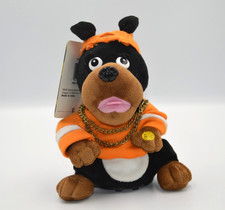 Gemmy Rapping Dog 50 Cent In Da Club w/ Tag Rottweiler Hip Hop Animated Plush picture