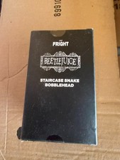NEW IN BOX Loot Fright Beetlejuice Staircase Snake Bobblehead picture