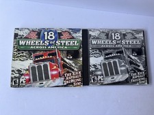18 Wheels of Steel Across America (PC CD, 2004) CIB with Manual picture