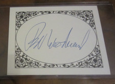 Bob Woodward author autographed bookplate signed  Washington post Watergate picture