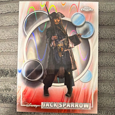 Topps 2012 Topps Chrome Disney Pirates Caribbean Jack Sparrow Parallel #14 picture