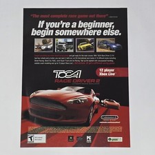 Toca Race Driver 2 Codemasters Xbox PC Print Ad/Poster Official Promo Art picture