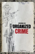 1972 Mafia Organized Crime Book ATF Agent Robert Finke US Chamber Of Commerce picture