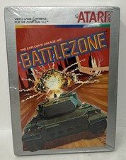 Vintage 1983 ATARI GAME 2600 BATTLE ZONE NEW SEALED ORIGINAL SHRINK WRAP picture