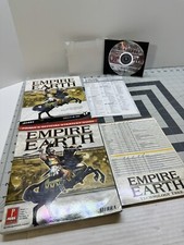 Empire Earth (2001,PC) With Key & 2 Official Guides (No Box) picture